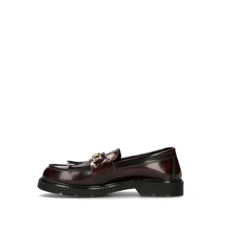 REBECCA VAN DIK Mocassino donna bordeaux