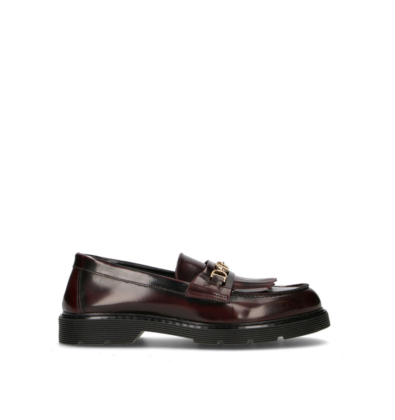 REBECCA VAN DIK Mocassino donna bordeaux