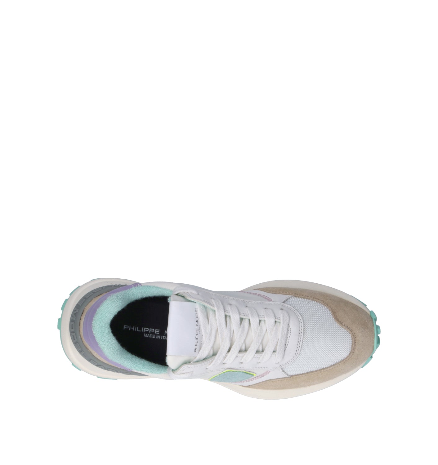 PHILIPPE MODEL Sneaker donna bianca/multicolor