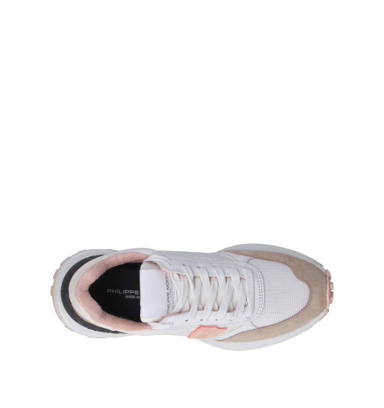 PHILIPPE MODEL Sneaker donna bianca/beige