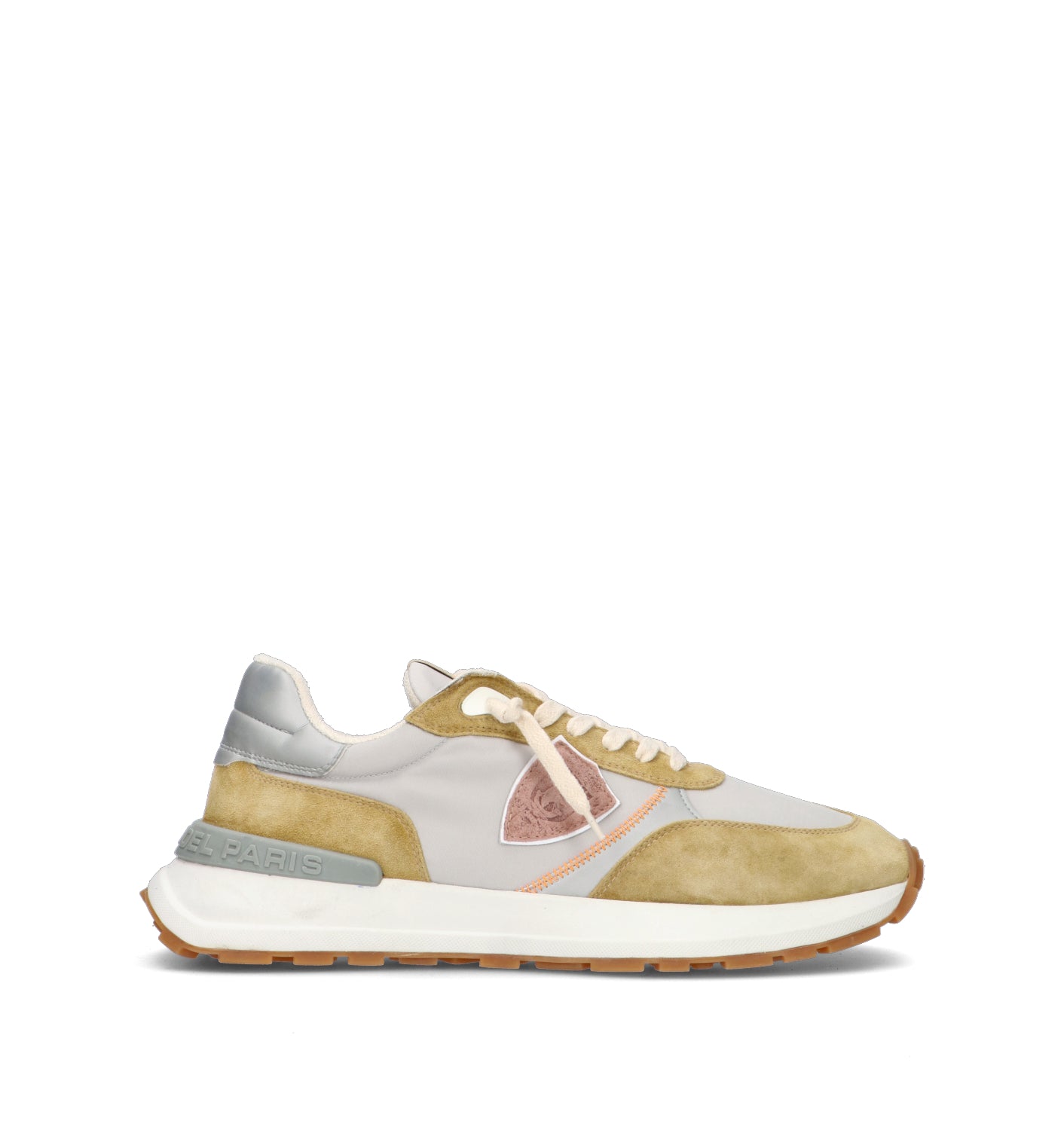 PHILIPPE MODEL Sneaker uomo grigia/senape