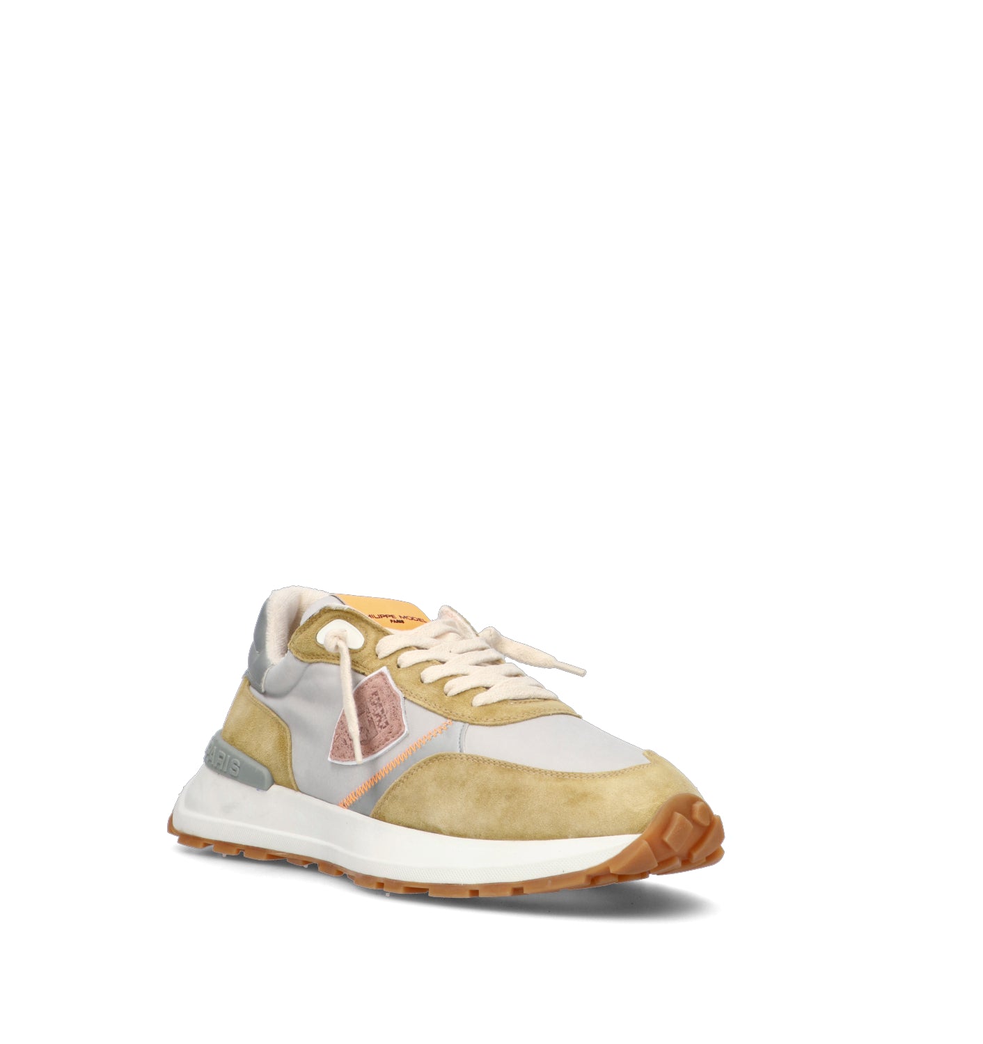 PHILIPPE MODEL Sneaker uomo grigia/senape