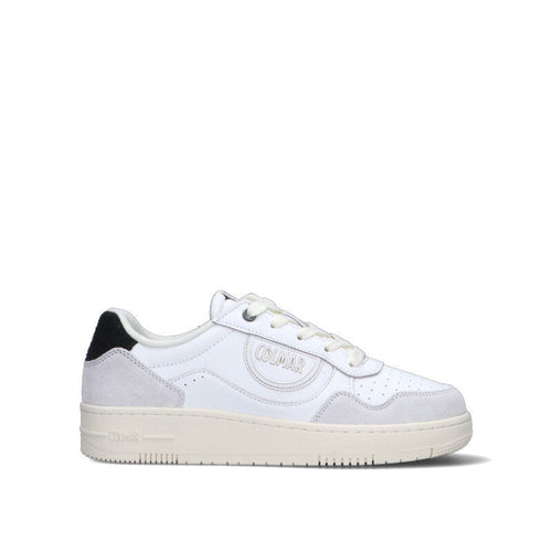 COLMAR Sneaker uomo bianca/nera in pelle