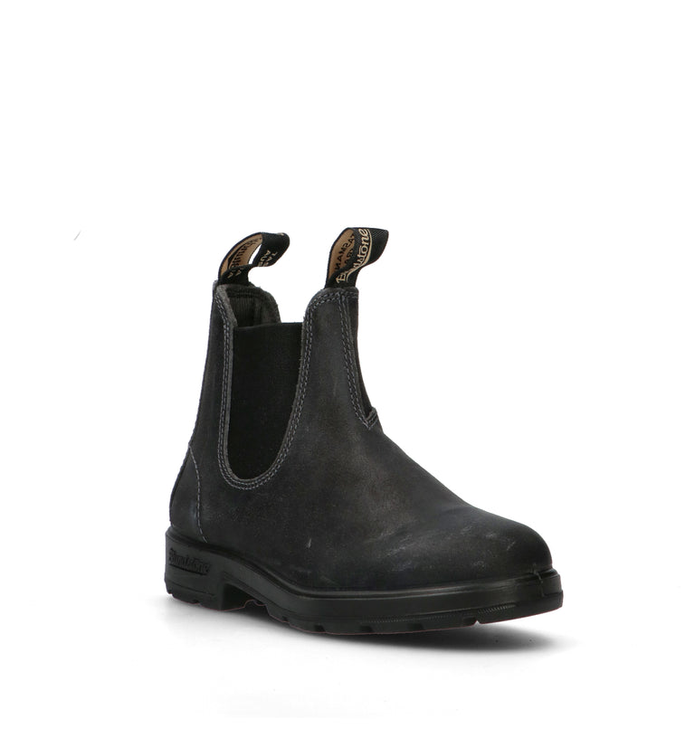 BLUNDSTONE Beatles donna nero in pelle