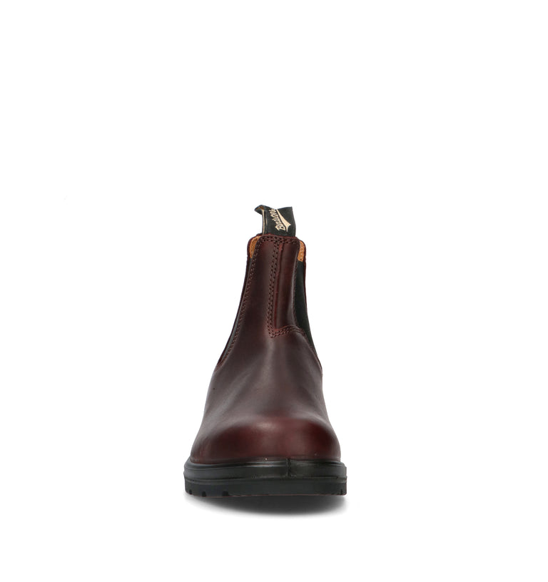 BLUNDSTONE Beatles donna bordeaux in pelle