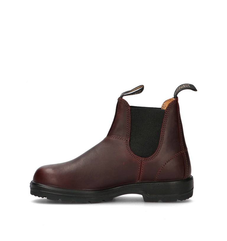 BLUNDSTONE Beatles donna bordeaux in pelle