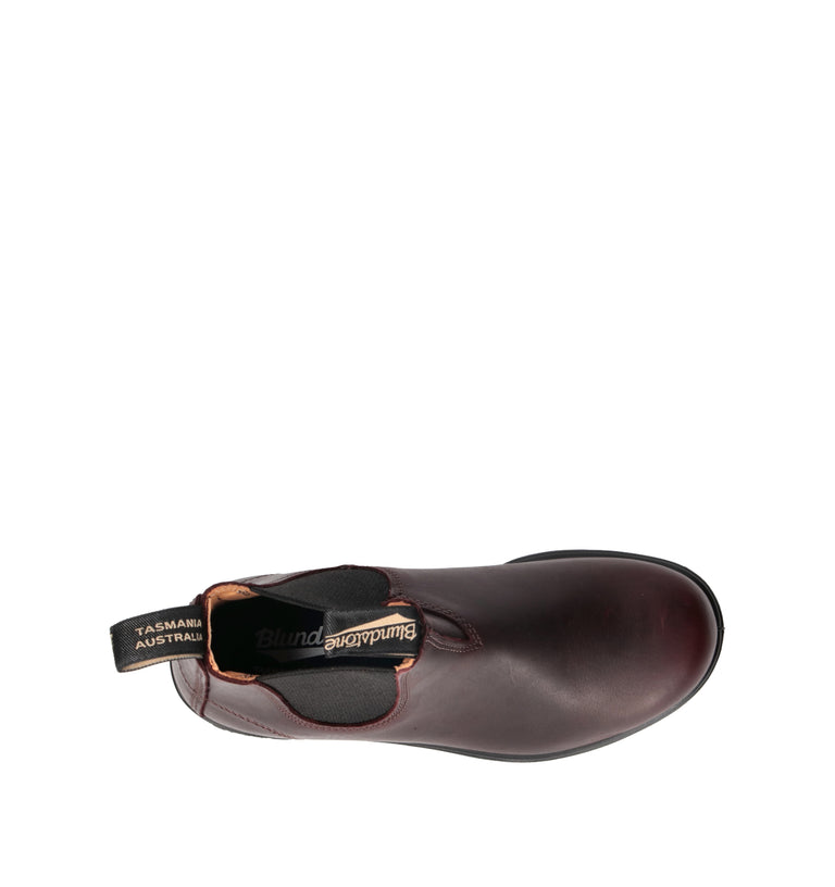 BLUNDSTONE Beatles uomo bordeaux in pelle