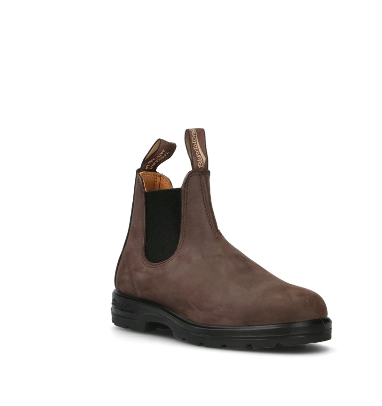 BLUNDSTONE Beatles donna marrone in nabuk