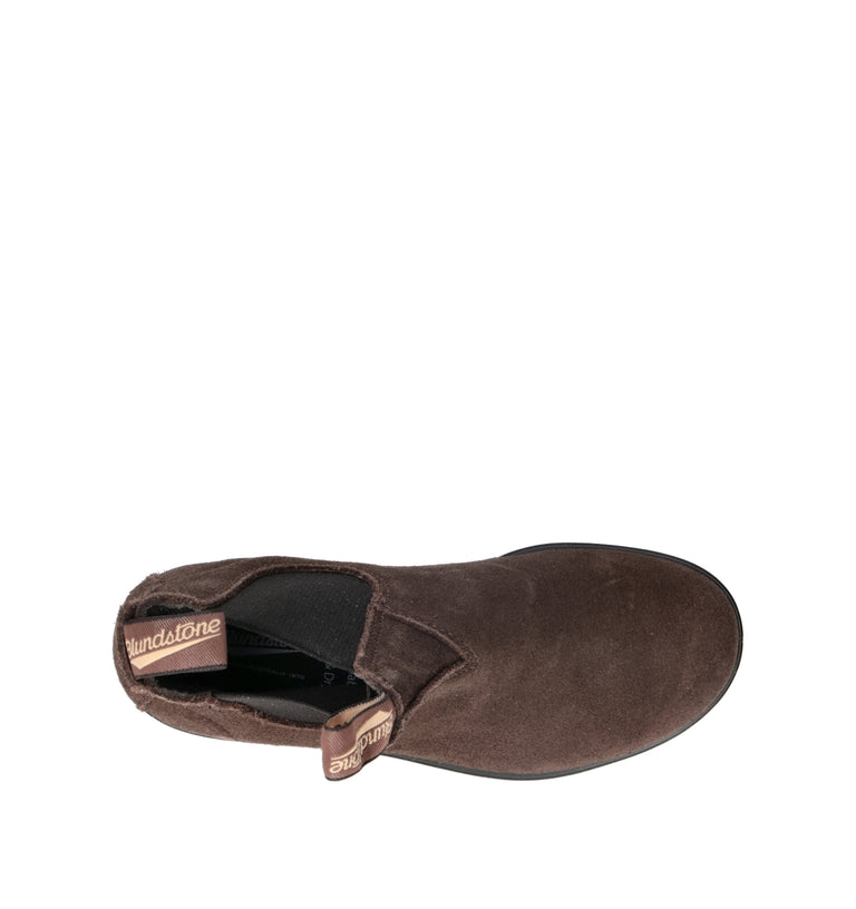BLUNDSTONE Beatles donna marrone in suede