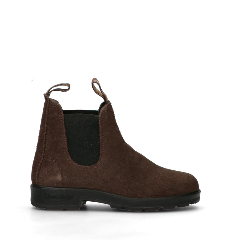 BLUNDSTONE Beatles donna marrone in suede