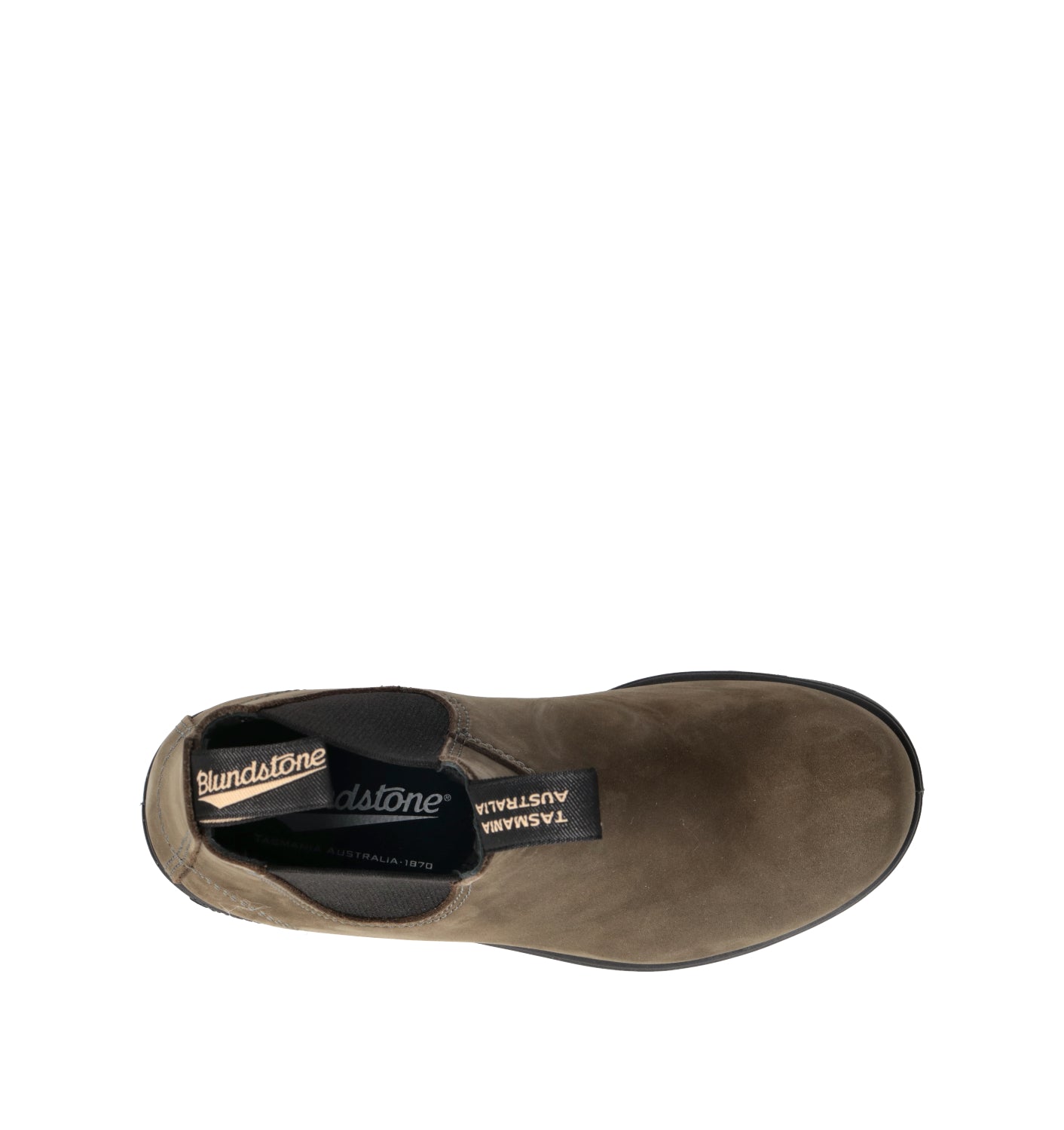 BLUNDSTONE Beatles donna verde oliva in nabuk