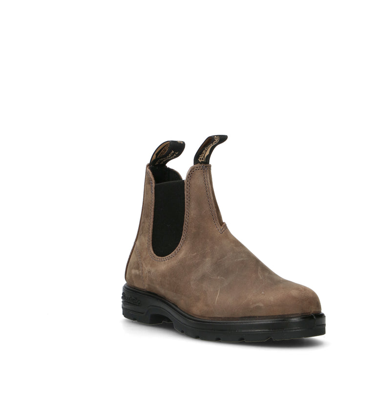BLUNDSTONE Beatles donna taupe in pelle