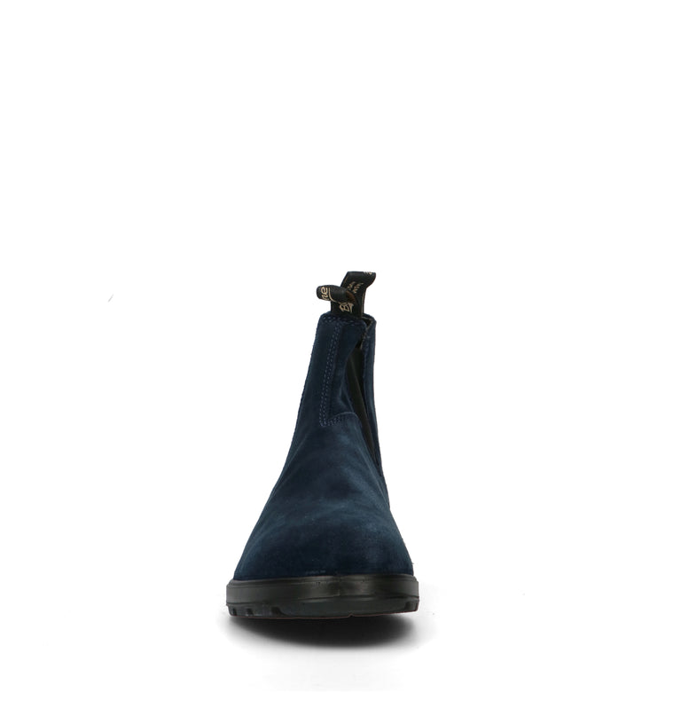 BLUNDSTONE Beatles uomo blu in suede