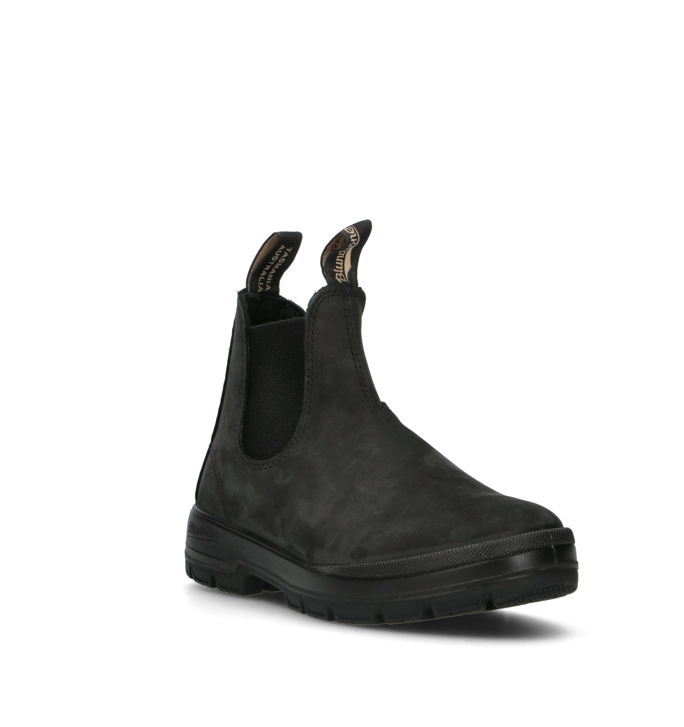 BLUNDSTONE Beatles donna nero in nabuk