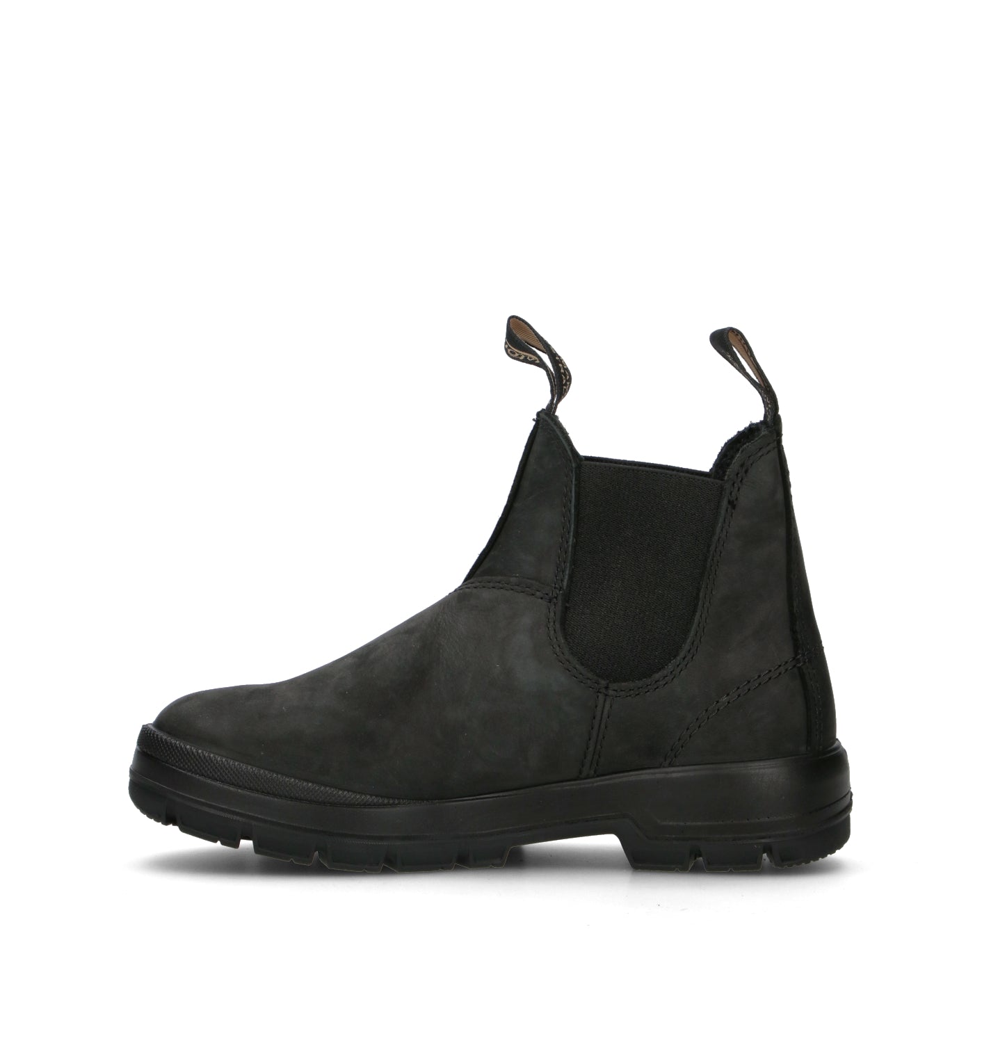 BLUNDSTONE Beatles donna nero in nabuk