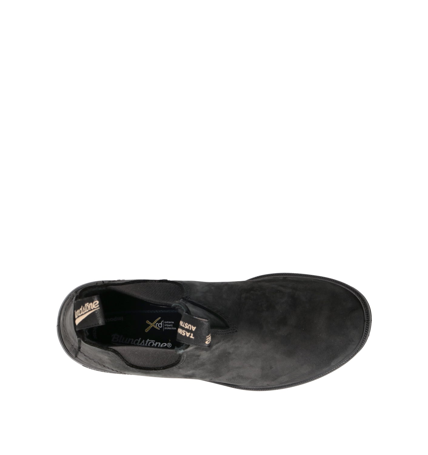 BLUNDSTONE Beatles donna nero in nabuk