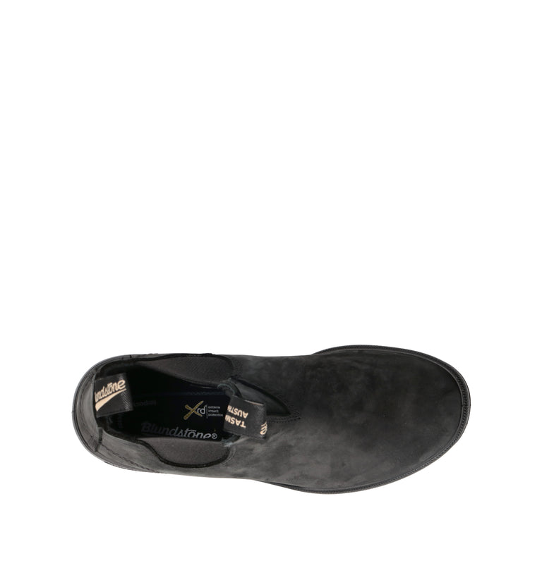 BLUNDSTONE Beatles donna nero in nabuk