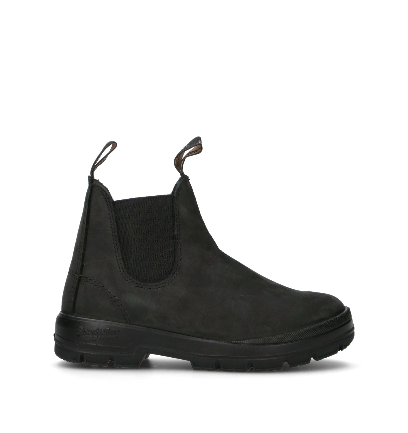 BLUNDSTONE Beatles uomo nero in nabuk