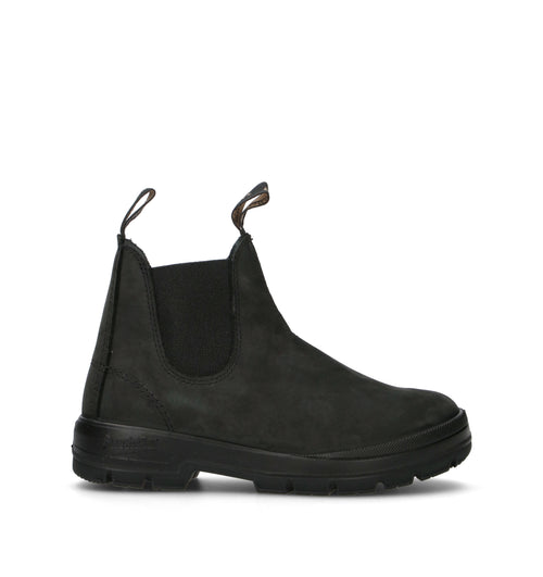 BLUNDSTONE Beatles uomo nero in nabuk
