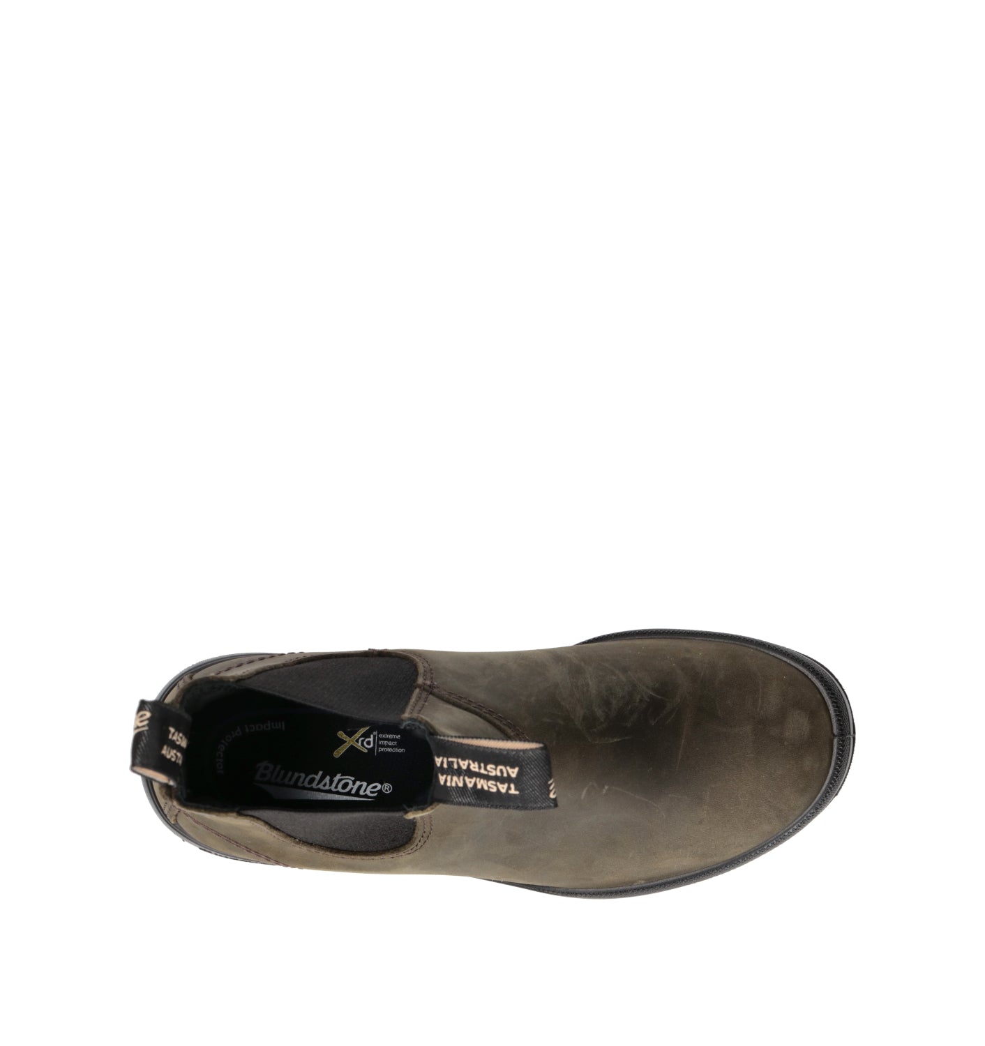 BLUNDSTONE Beatles uomo oliva in pelle