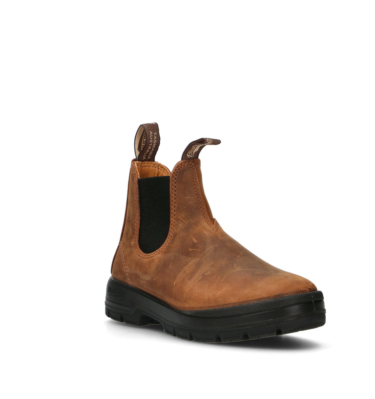 BLUNDSTONE Beatles uomo marrone in pelle