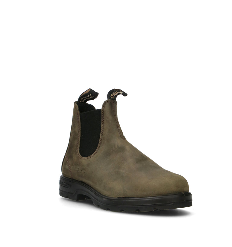 BLUNDSTONE Beatles uomo verde in pelle