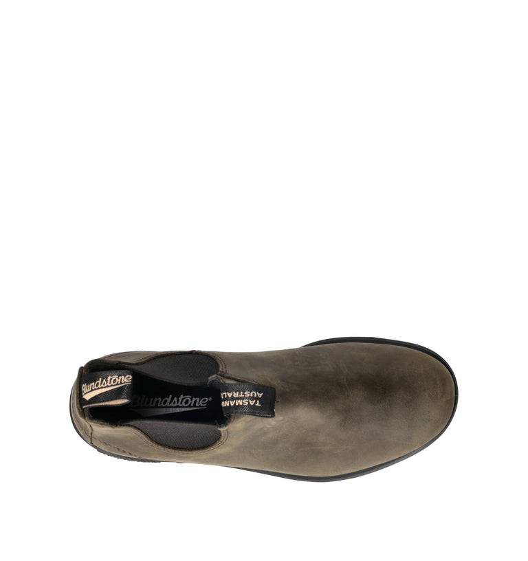 BLUNDSTONE Beatles uomo verde in pelle