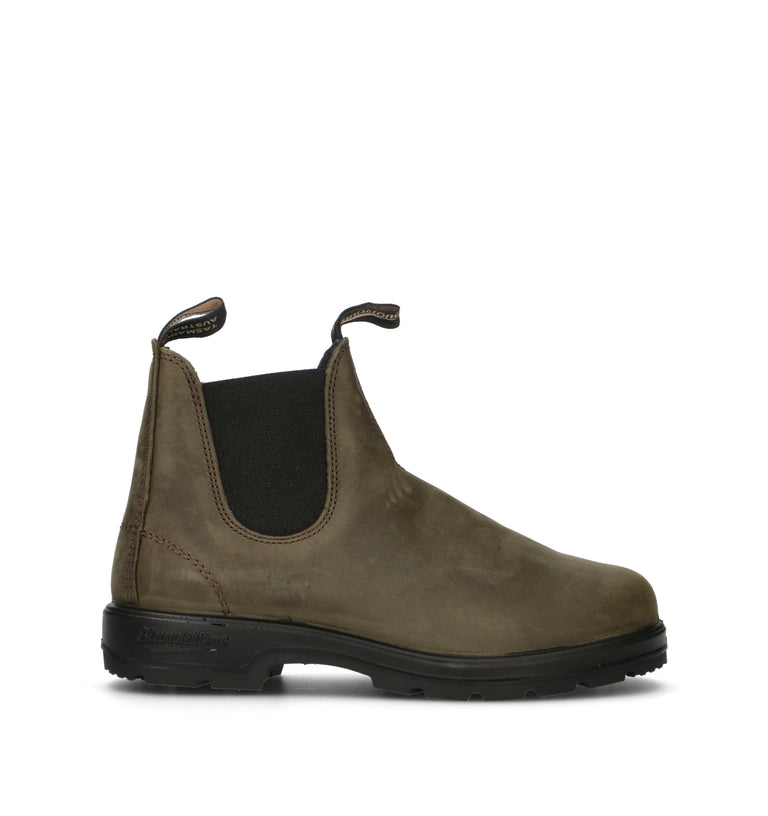 BLUNDSTONE Beatles uomo verde in pelle