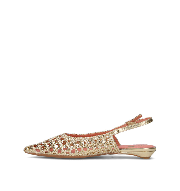 BRACCIALINI Slingback donna oro