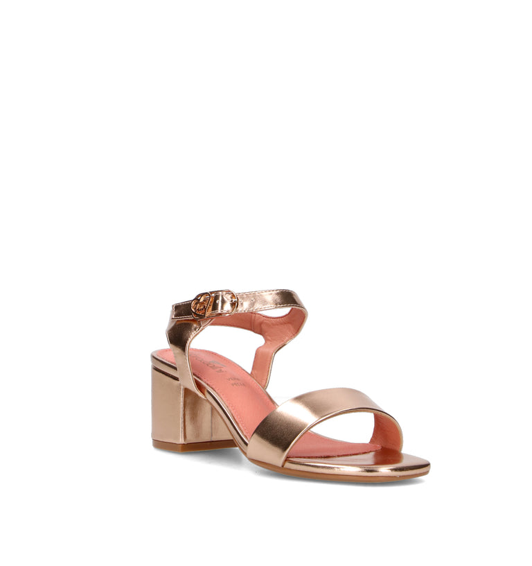 BRACCIALINI Sandalo donna oro rosa