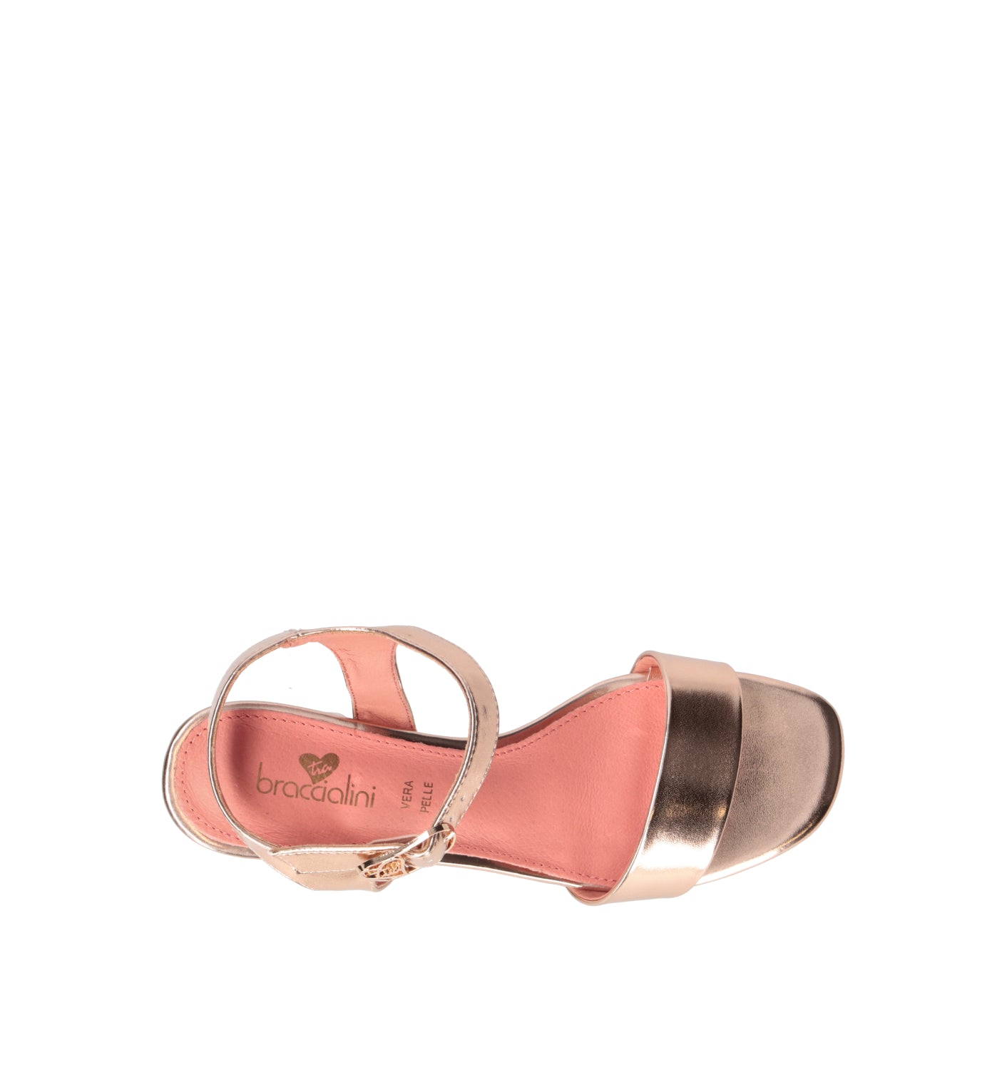 BRACCIALINI Sandalo donna oro rosa