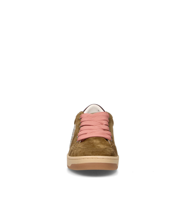 GAMIN Sneaker donna verde in suede