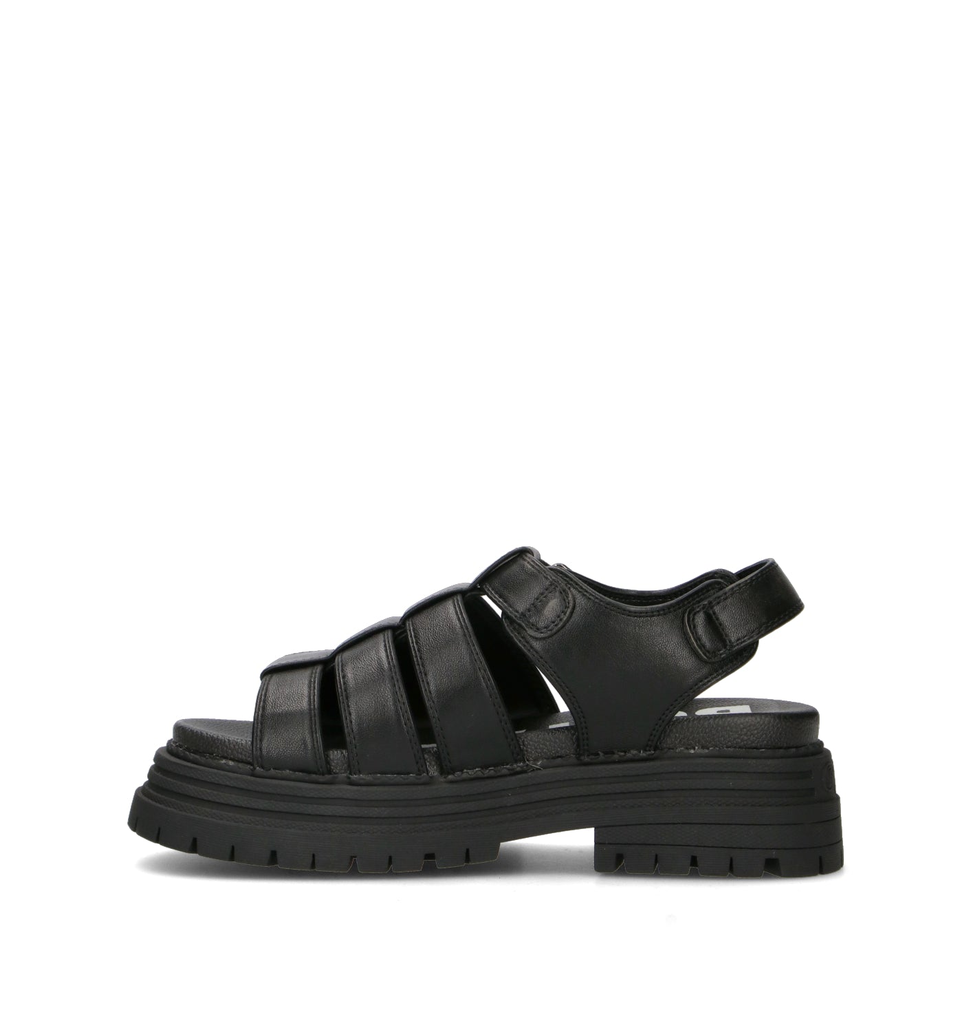 BUFFALO LONDON Sandalo donna nero