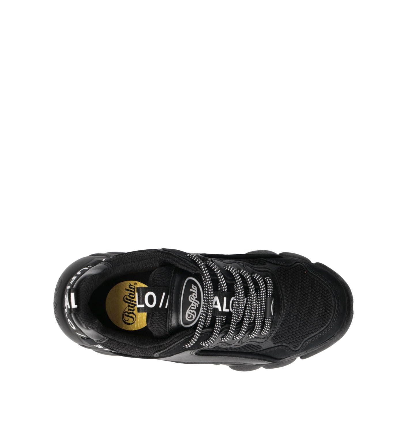 BUFFALO LONDON Sneaker donna nera