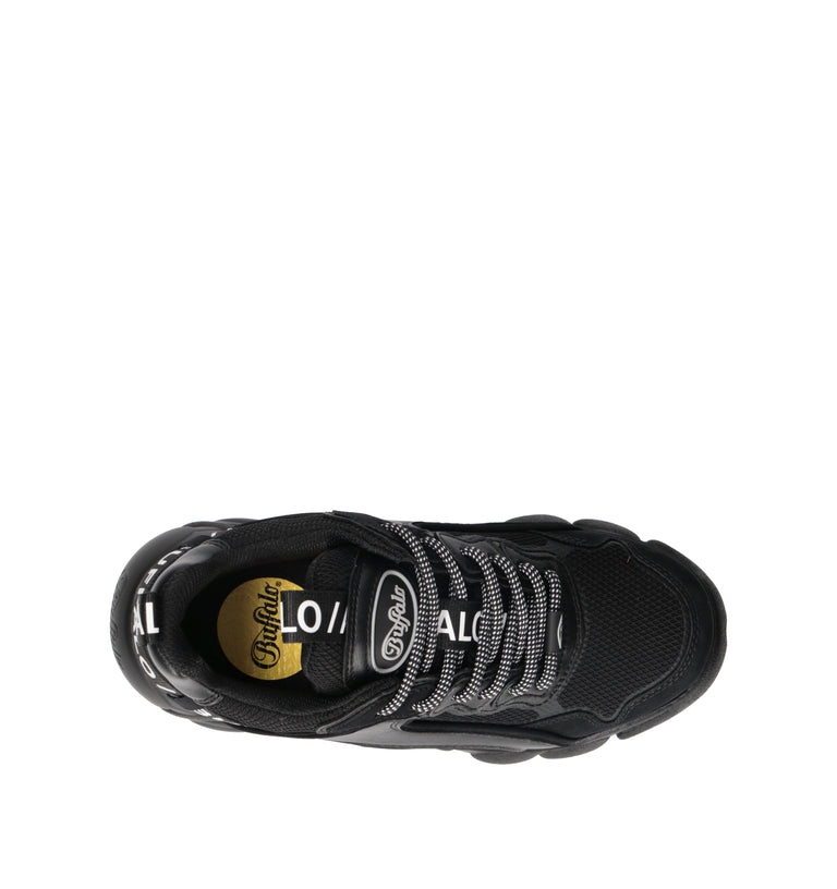 BUFFALO LONDON Sneaker donna nera