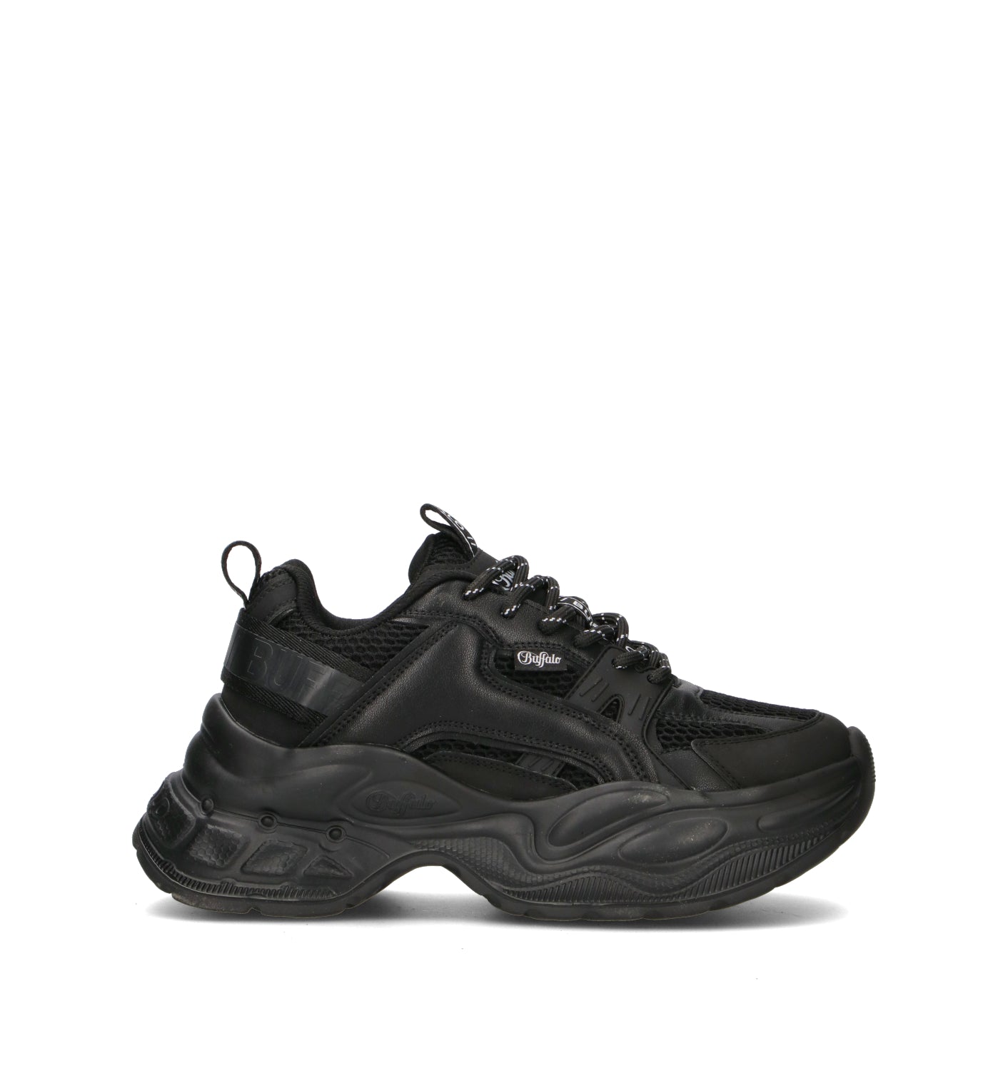 BUFFALO LONDON Sneaker donna nera