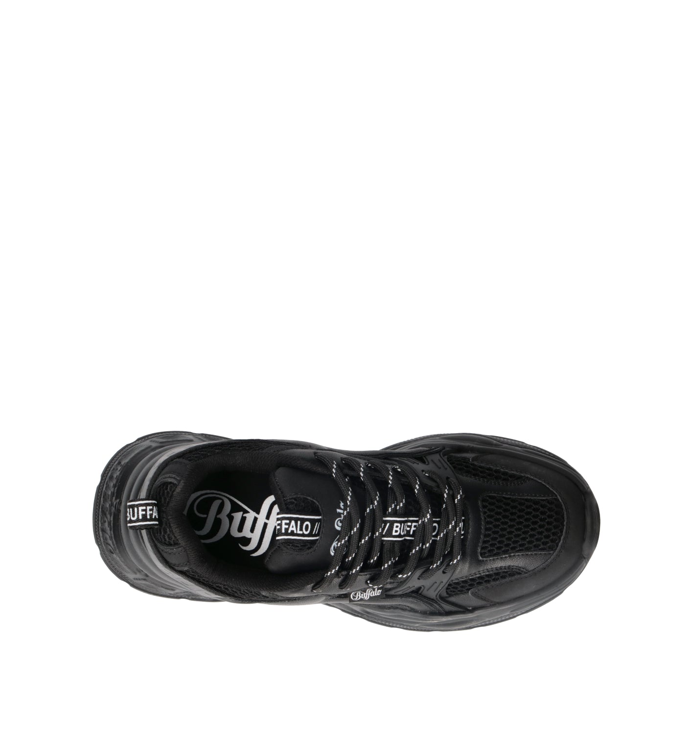 BUFFALO LONDON Sneaker donna nera