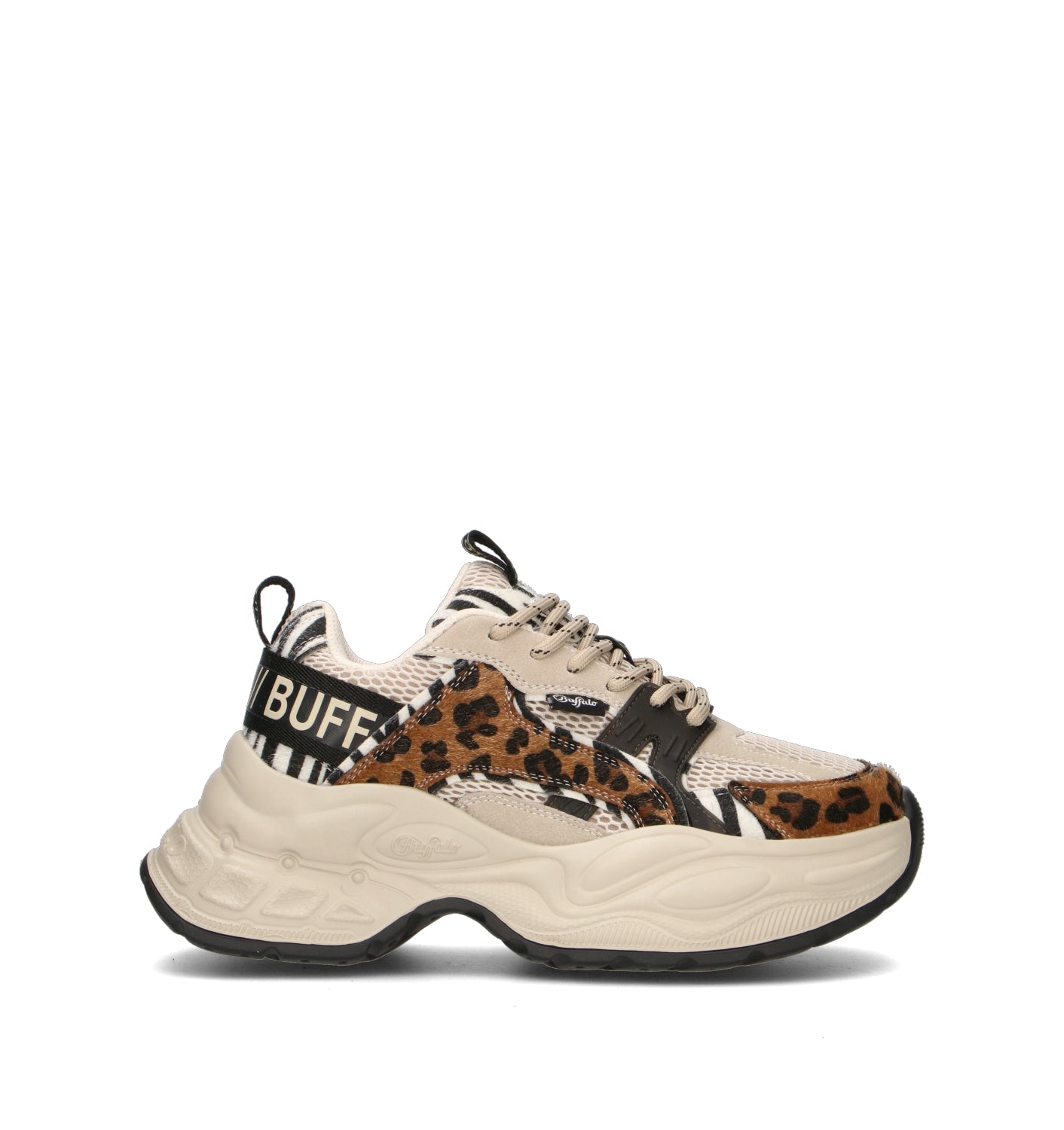 BUFFALO LONDON Sneaker donna bianca