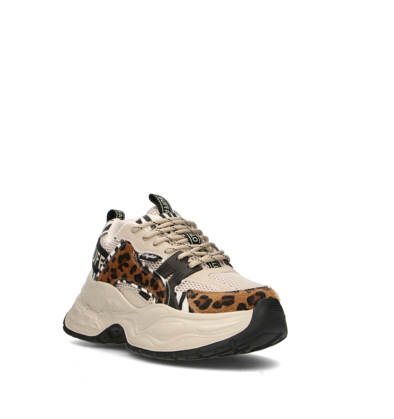 BUFFALO LONDON Sneaker donna bianca