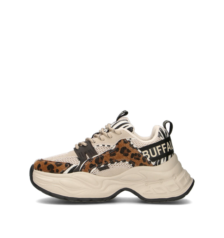 BUFFALO LONDON Sneaker donna bianca