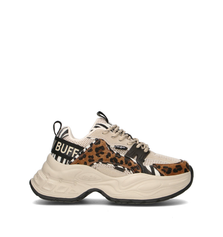 BUFFALO LONDON Sneaker donna bianca