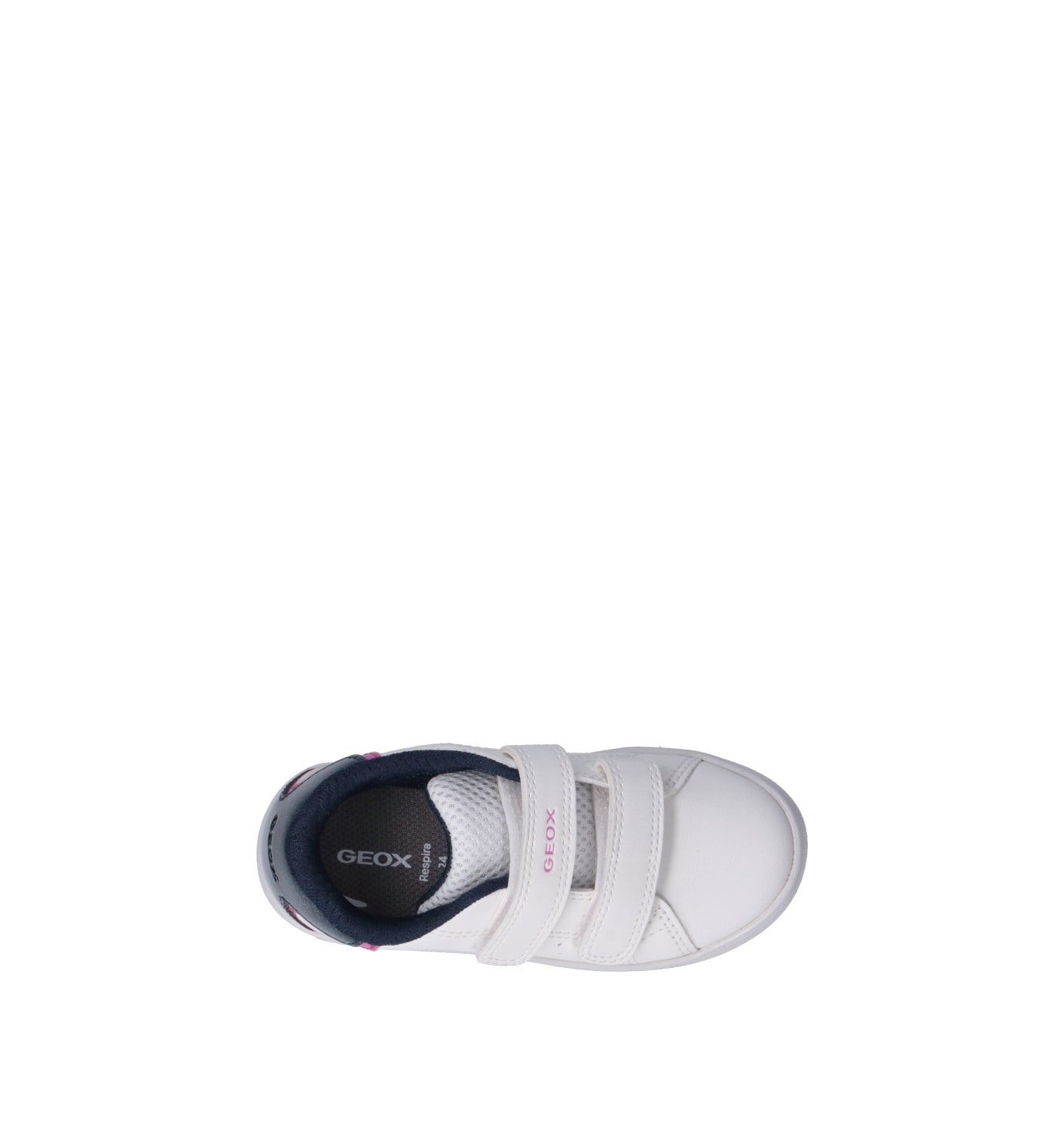 GEOX Sneaker bimba bianca