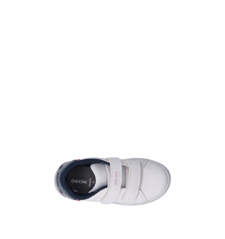 GEOX Sneaker bimba bianca