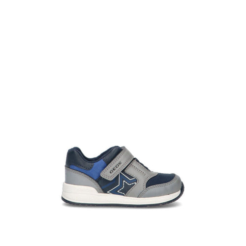 GEOX Sneaker bimbo grigia/blu
