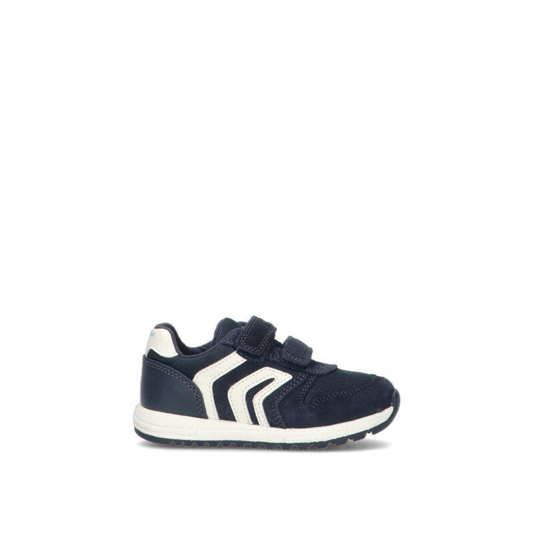 GEOX Sneaker bimbo blu in suede