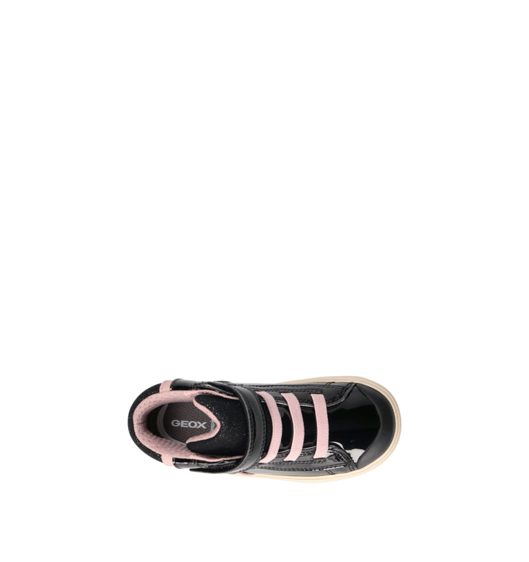 GEOX Sneaker bimba nera