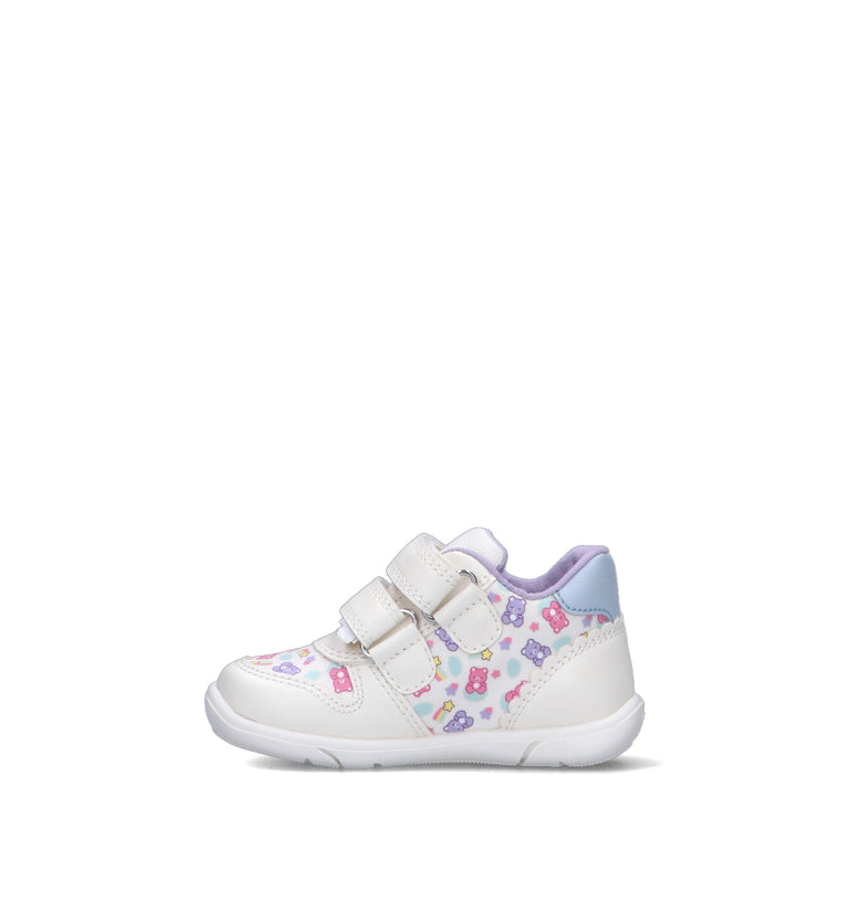 GEOX Sneaker bimba bianca