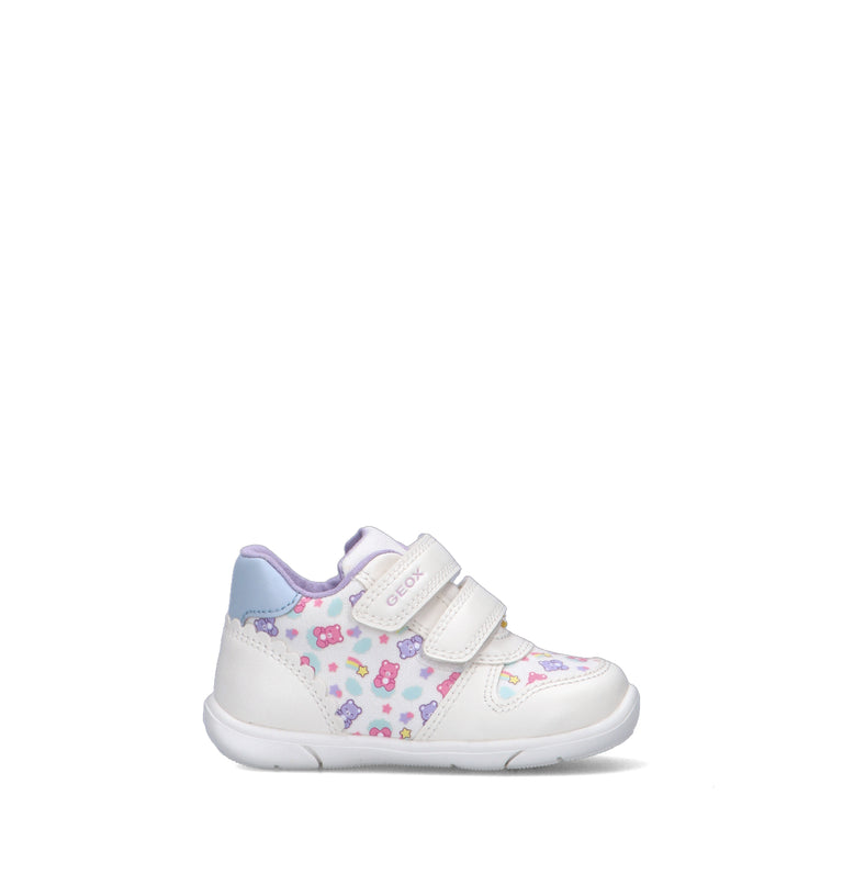 GEOX Sneaker bimba bianca