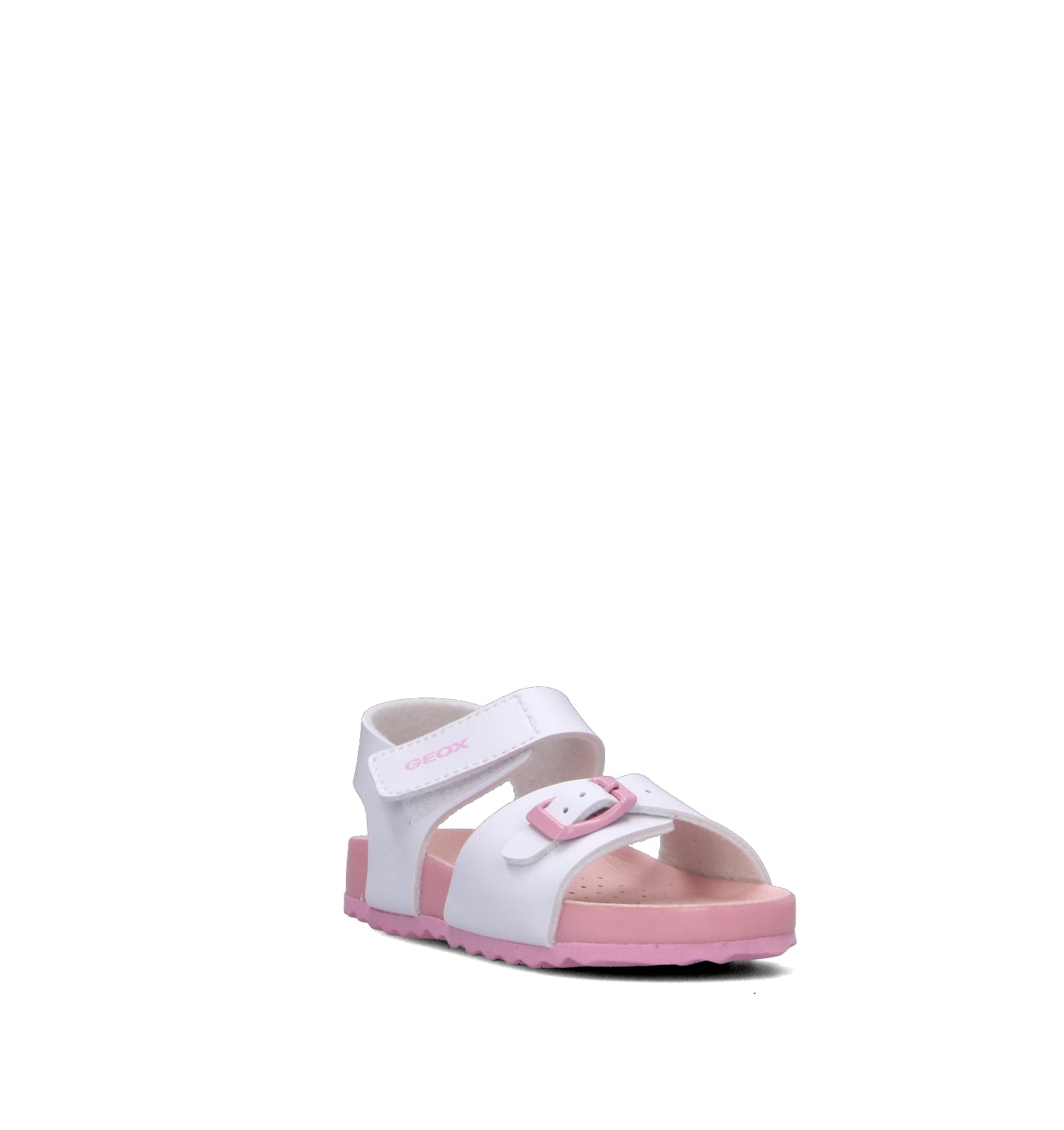 GEOX Sandalo bimba bianco/rosa