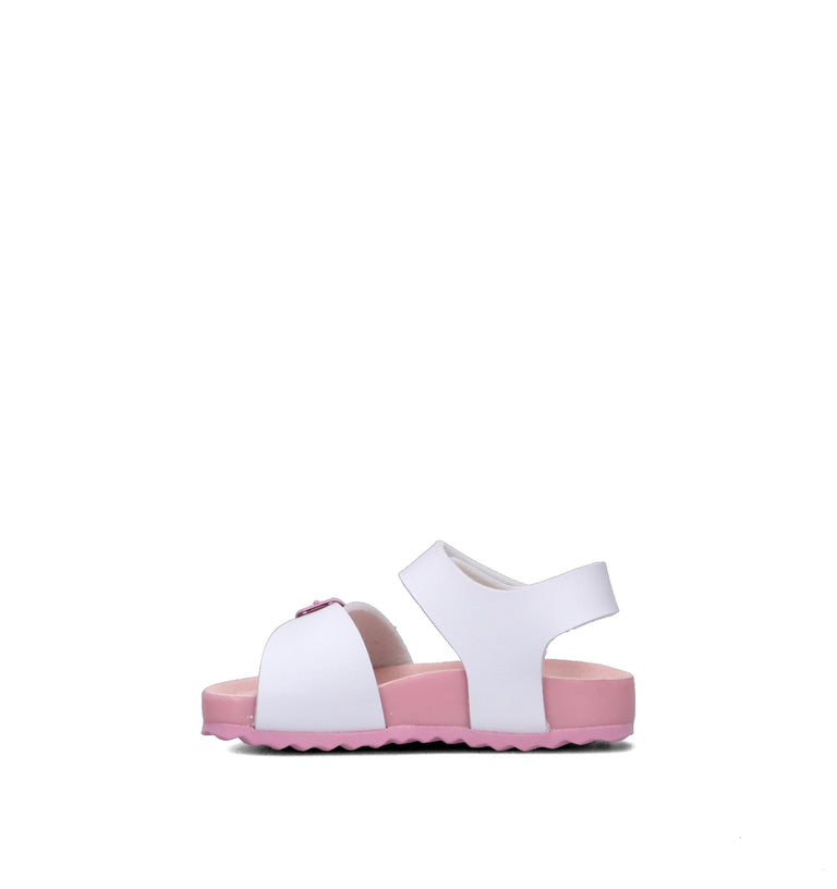 GEOX Sandalo bimba bianco/rosa